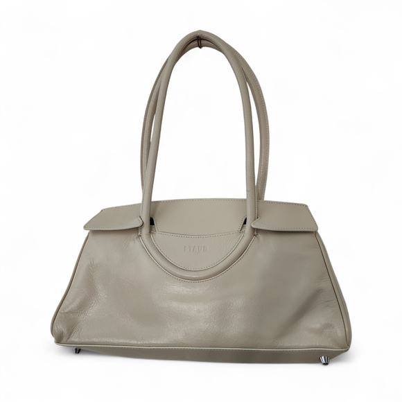 STAUD Maude Shoulder Bag In Cream - Picture 9 of 15
